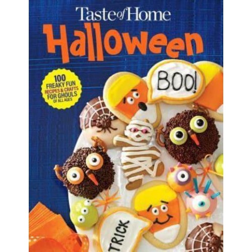 Taste of Home Halloween Mini Binder 100+ Freaky Fun Recipes & Crafts for Ghouls of All Ages - Toh Mini Binder