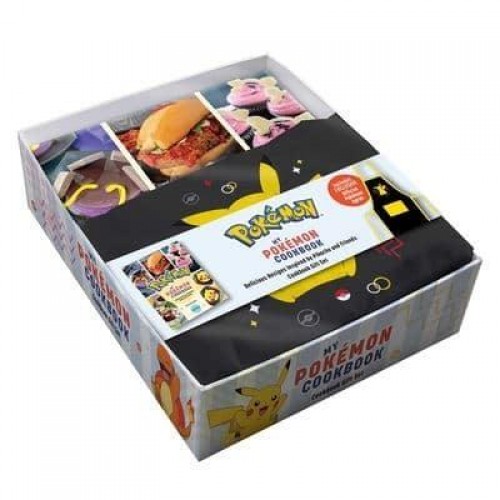 My Pokémon Cookbook Gift Set [Apron] Delicious Recipes Inspired by Pikachu and Friends - Gaming