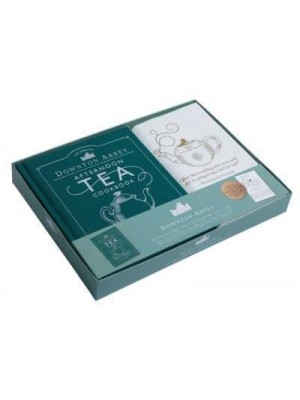 The Official Downton Abbey Afternoon Tea Cookbook Gift Set [Book ] Tea Towel] - Downton Abbey Cookery
