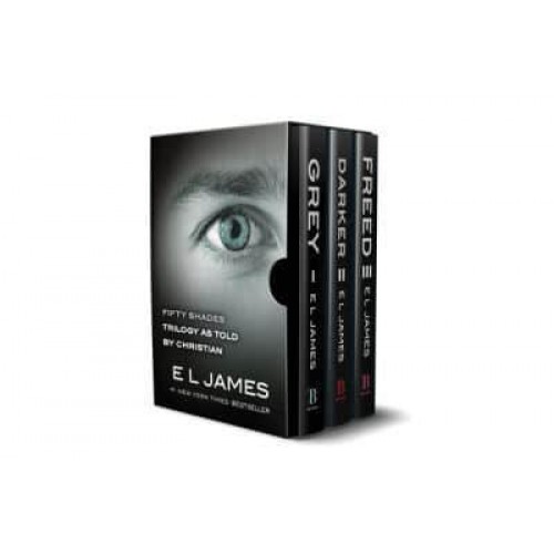 Fifty Shades as Told by Christian Trilogy Grey, Darker, Freed Box Set