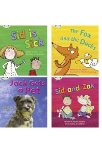 Learn to Read at Home With Bug Club Phonics: Pack 3 (Pack of 4 Reading Books With 3 Fiction and 1 Non-Fiction) - Phonics Bug
