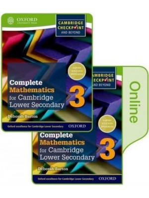 Complete Mathematics for Cambridge Lower Secondary Book 3 Print and Online Student Book (First Edition)