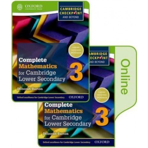 Complete Mathematics for Cambridge Lower Secondary Book 3 Print and Online Student Book (First Edition)