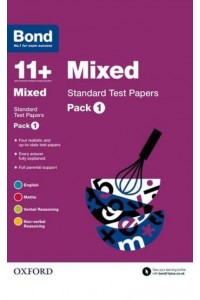 Bond 11+. Pack 1 Mixed - Standard Test Papers