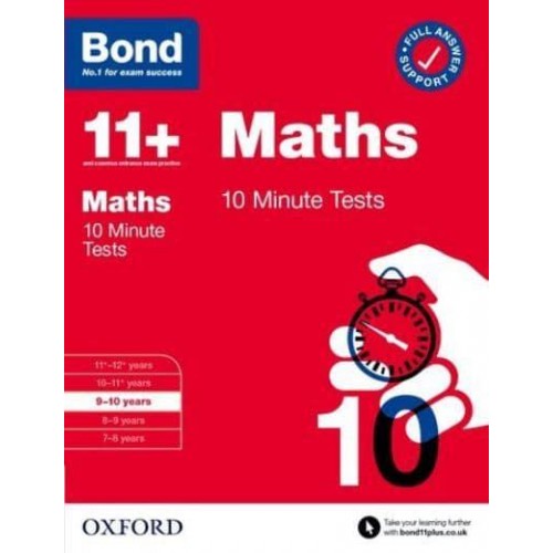 Bond 11+: Bond 11+ 10 Minute Tests Maths 9-10 Years