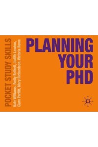 Planning Your PhD - Pocket Study Skills