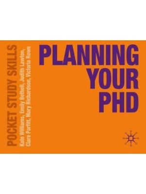 Planning Your PhD - Pocket Study Skills