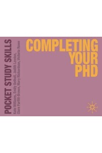 Completing Your PhD - Pocket Study Skills