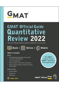 GMAT Official Guide Quantitative Review 2022