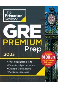 GRE Premium Prep 2023
