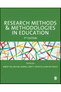 Research Methods and Methodologies in Education