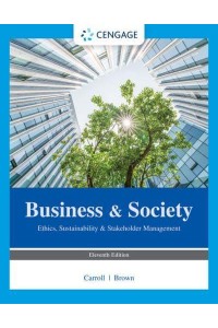 Business & Society Ethics, Sustainability, & Stakeholder Management