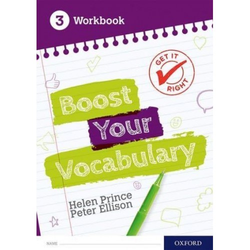 Get It Right: Boost Your Vocabulary Workbook 3 (Pack of 15)
