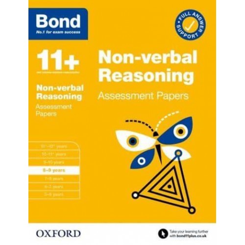 Non-Verbal Reasoning. 8-9 Years Assessment Papers - Bond 11+