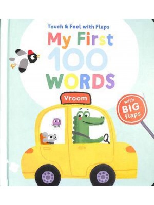 My First 100 Words Vroom Touch & Feel With Flaps