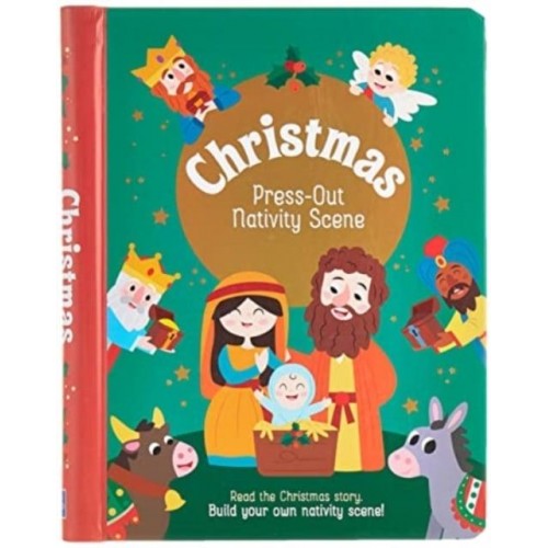 CHRISTMAS PRESS OUT NATIVITY SCENE