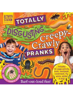 TOTALLY DISGUSTING CREEPYCRAWLY PRANKS - ACTIVITY STATION GIFT BOXES