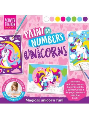 PAINT BY NUMBERS UNICORNS - ACTIVITY STATION GIFT BOXES