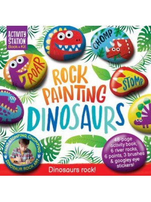 ROCK PAINTING DINOSAURS - ACTIVITY STATION GIFT BOXES