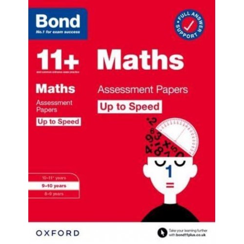 Bond 11+: Bond 11+ Maths Up to Speed Assessment Papers With Answer Support 9-10 Years