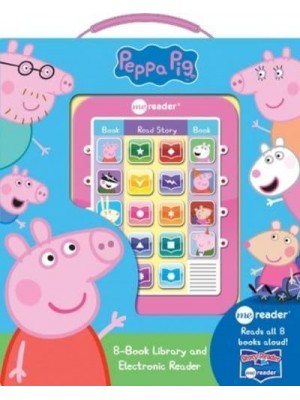 Peppa Pig: Me Reader 8-Book Library and Electronic Reader Sound Book Set