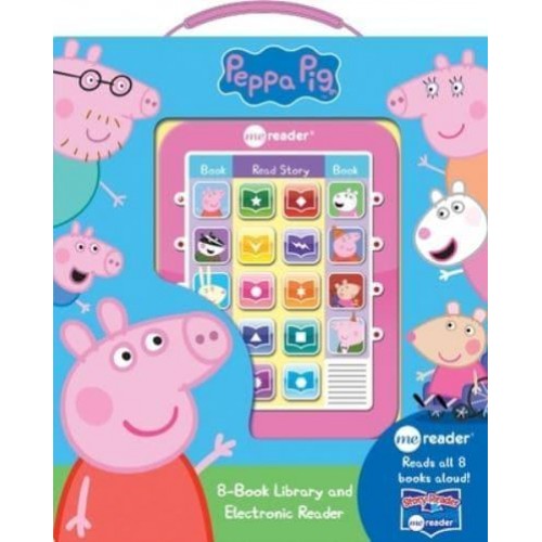 Peppa Pig: Me Reader 8-Book Library and Electronic Reader Sound Book Set
