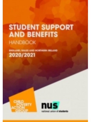 Student Support and Benefits Handbook England, Wales and Northern Ireland