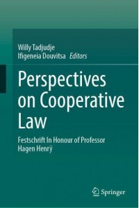 Perspectives on Cooperative Law Festschrift in Honour of Professor Hagen HenrÞy