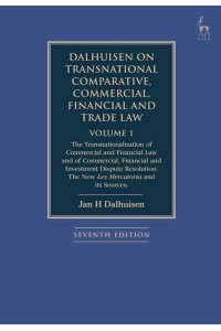 Dalhuisen on Transnational Comparative, Commercial, Financial and Trade Law