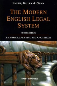 Smith, Bailey and Gunn on the Modern English Legal System - UKI Academic Text