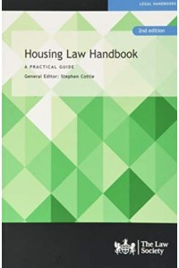 Housing Law Handbook A Practical Guide - Legal Handbooks