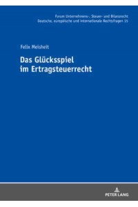 Das Glücksspiel im Ertragsteuerrecht