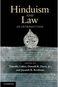 Hinduism and Law An Introduction