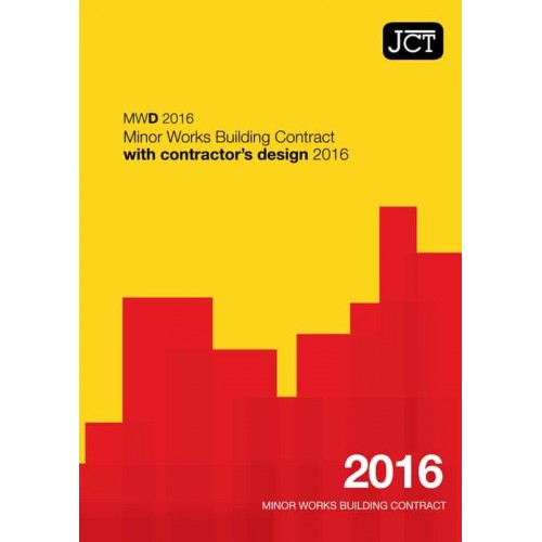 Minor Works Building Contract With Contractor's Design 2016 - UKI Forms/Forms Commentary