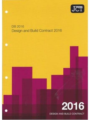 Design and Build Contract 2016 DB 2016 - UKI Forms/Forms Commentary