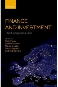 Finance and Investment The European Case