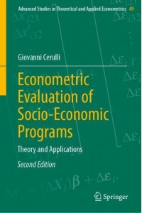 Econometric Evaluation of Socio-Economic Programs Theory and Applications - Advanced Studies in Theoretical and Applied Econometrics