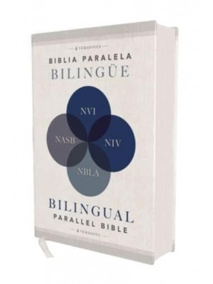 Biblia Paralela Bilingüe Nvi, Niv, Nbla, Nasb, Tapa Dura