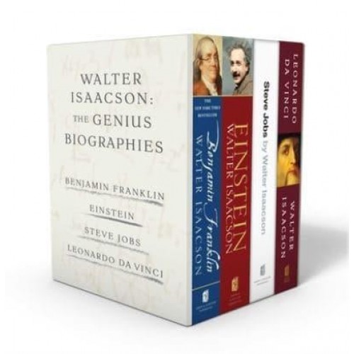 Walter Isaacson: The Genius Biographies Benjamin Franklin, Einstein, Steve Jobs, and Leonardo Da Vinci