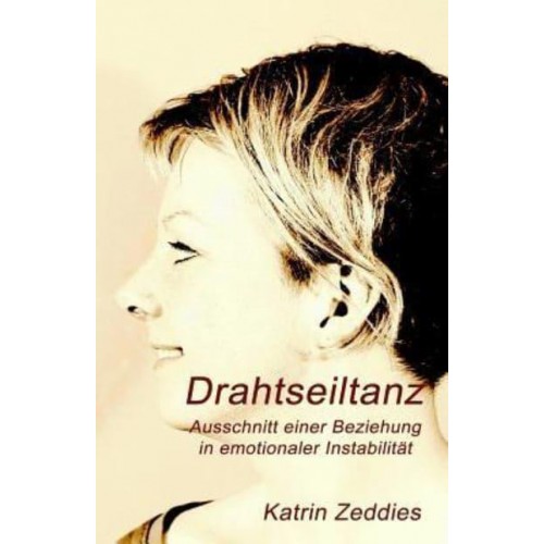 Drahtseiltanz Ausschnitt Einer Beziehung in Emotionaler Instabilität