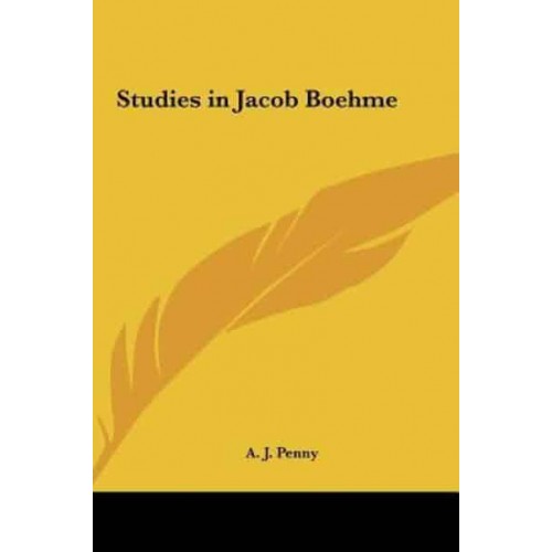 Studies in Jacob Boehme