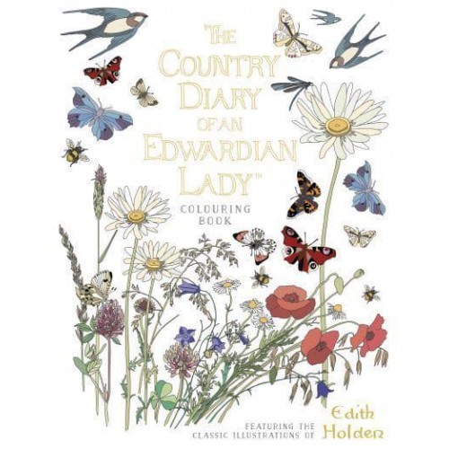 The Country Diary of an Edwardian Lady Colouring Book